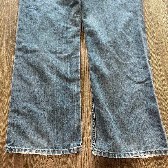 Levi Strauss & Co Mens Straight Jeans Mid-Rise Denim Medium Wash Blue Size 38x30 - Picture 11 of 11